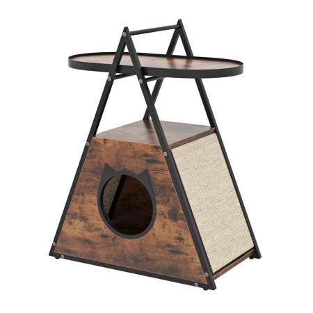grotta per gatti a forma di A