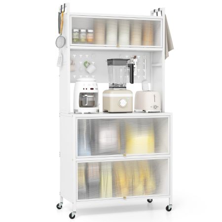 mobile da cucina con ruote