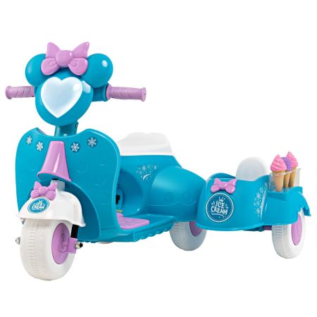 motociclo per bambini con macchina