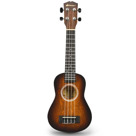 ukulele di legno per principianti con borsa