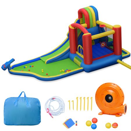 parco acquatico gonfiabile con compressore