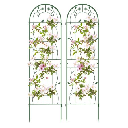 pacco da 2 recinzione da giardino alta