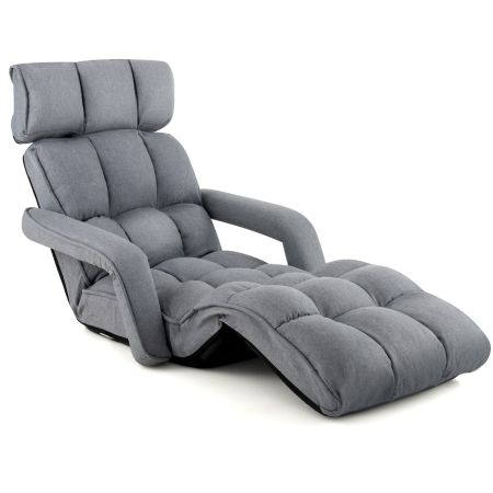 chaise lounge per interni con 6 posizioni regolabili