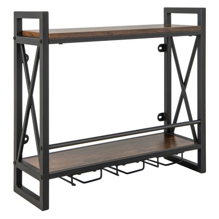 scaffale multifunzionale per bar domestico