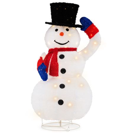 decorazione natalizia per prato bianco