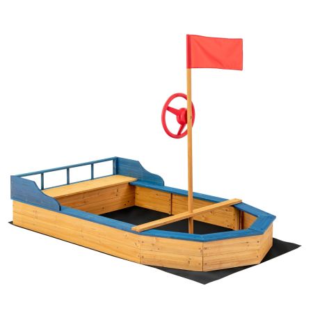 recinto di sabbia per bambini