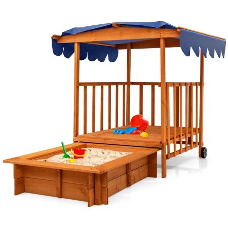 sabbiera per bambini con ruote