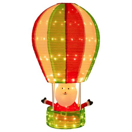 Babbo Natale illuminato
