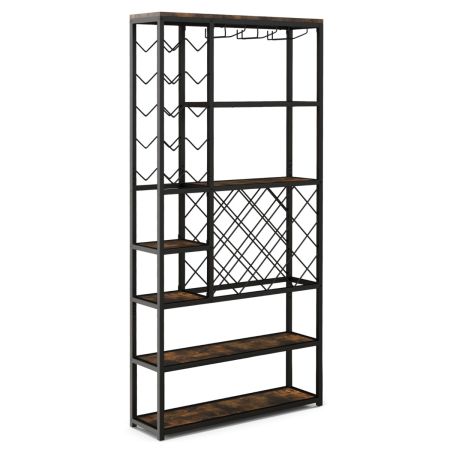 rack industriale indipendente per vino da pavimento