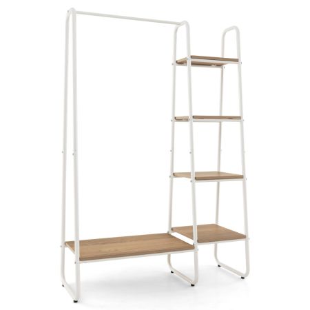 scaffale per indumenti a 4 livelli