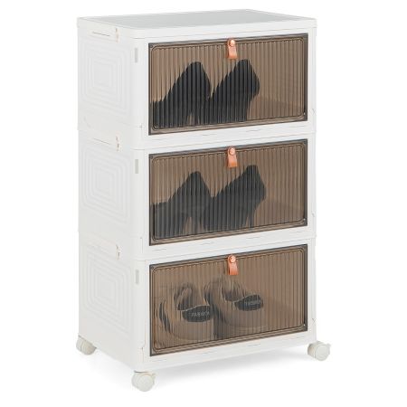 organizzatore di scarpe impilabile