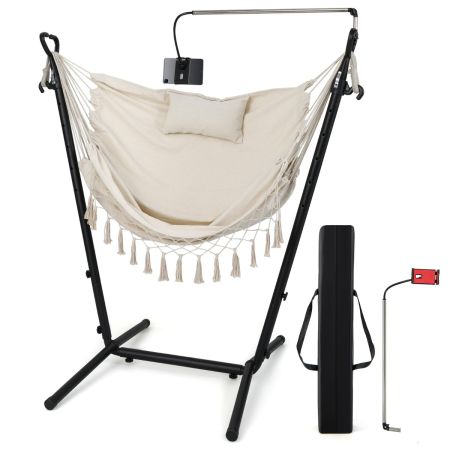 sedia amaca sospesa da giardino