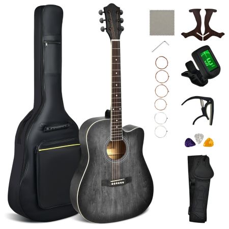 set chitarra con borsa di trasporto