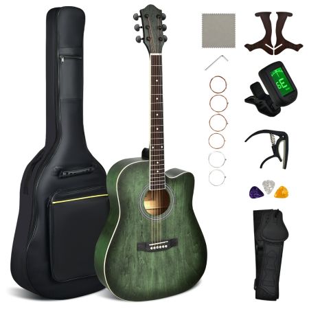 set chitarra con borsa di trasporto