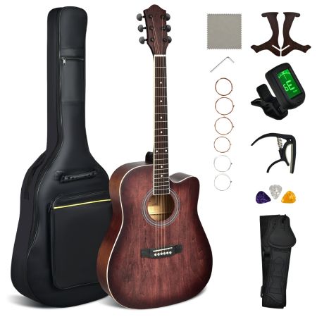 set chitarra con borsa di trasporto