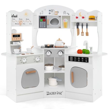 cucina giocattolo per bambini legno accessori