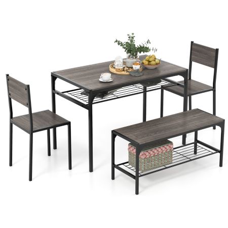 set da pranzo 4 pezzi per angolo colazione