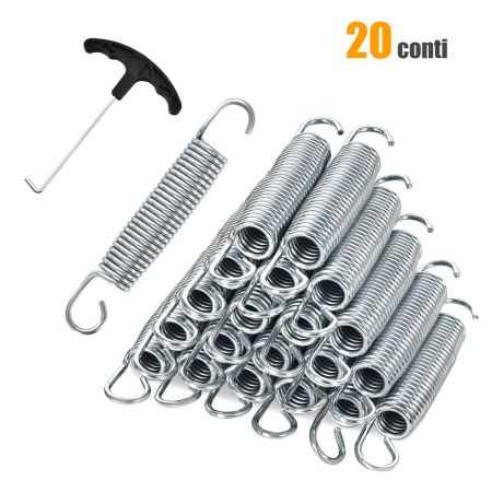 set di 20 molle di 14 cm