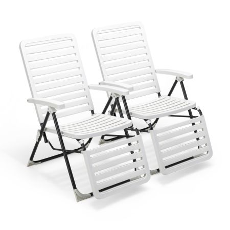 sdraio da giardino plastica