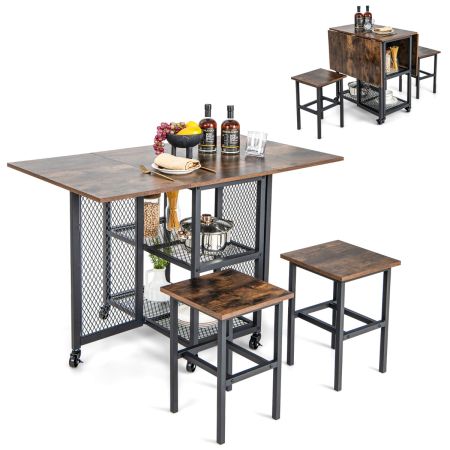 set di 3 pezzi da pranzo