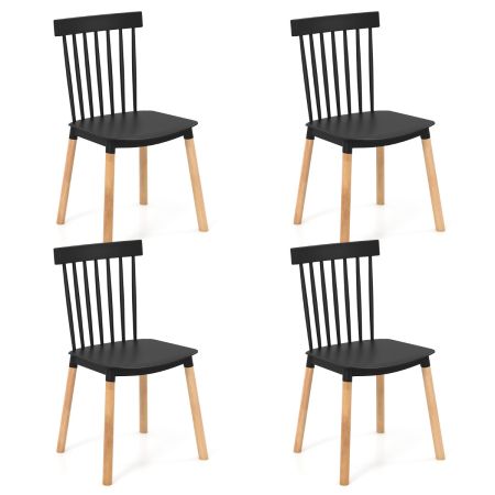 set di 4 sedie da pranzo
