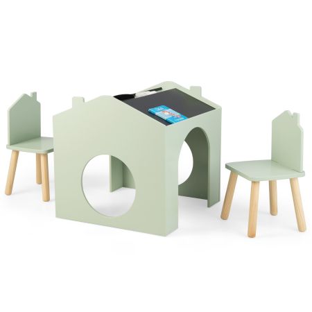 set di tavolo attività e 2 sedia per bambini