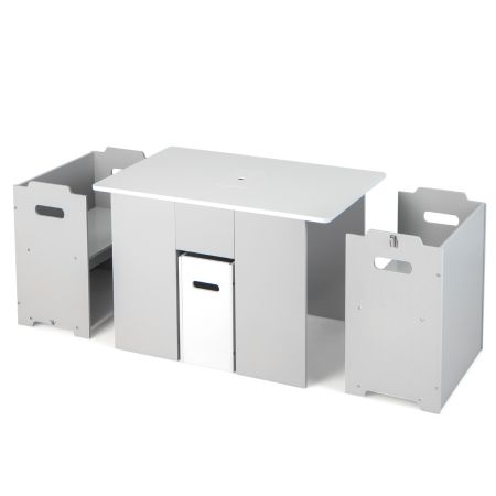 set di tavolo e 2 sedie per bambini