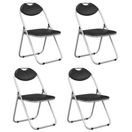 set di 4 sedie pieghevoli da interno