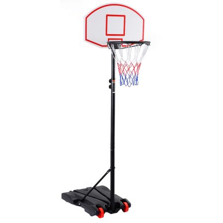 Canestro da basket portatile regolabile con supporto
