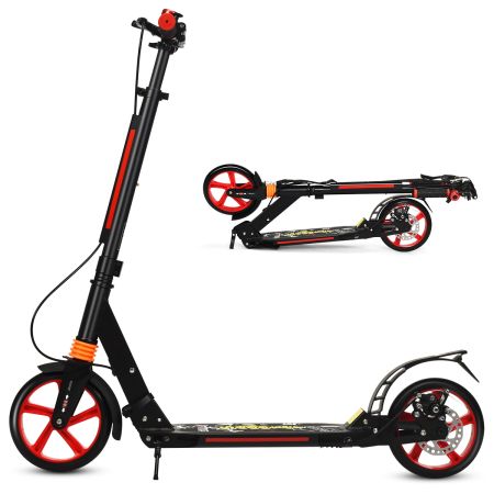 monopattino con cinghie