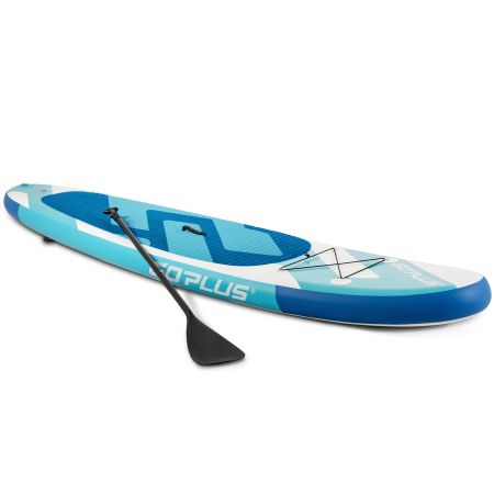tavola da paddle gonfiabile con pagaia galleggiante e accessori