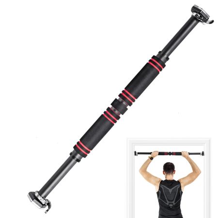 Barre Trazione Capacità Carico 200 kg, Barre Parallele Altezza Regolabile, Stazione per Dip con Tubo in Acciaio per Allenamento di Forza, Fitness, Bodybuilding, Palestra, Casa | IT