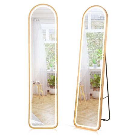 specchio a figura intera LED per camera da letto