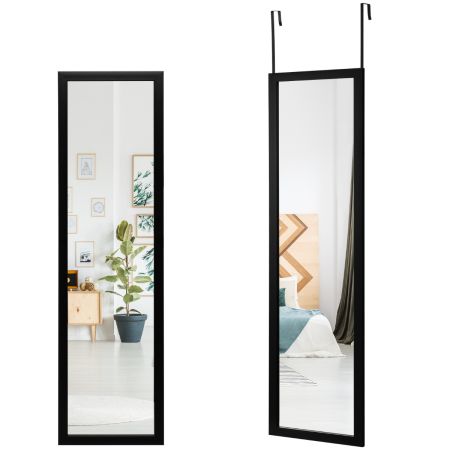 specchio sopra la porta a figura intera