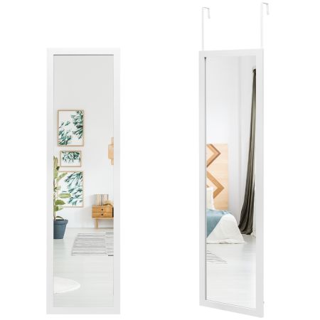 specchio sopra la porta a figura intera