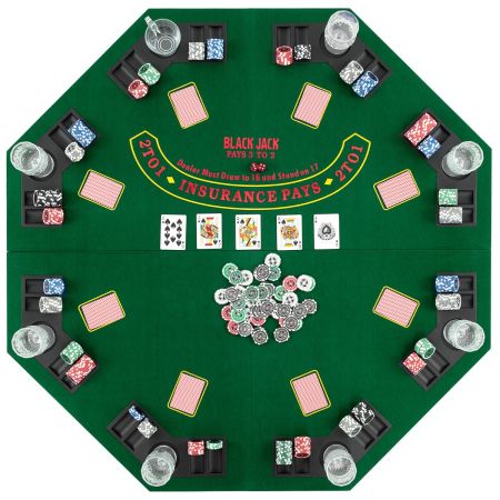 Teorema 62655 Set Casinò Completo – Poker, Blackjack, Roulette, Dadi E Fiches Da 11,5 G - 3