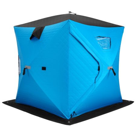 Capanno da ghiaccio tenda isolata per pesca invernale
