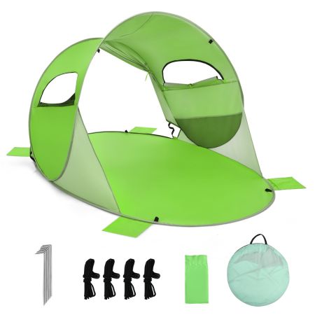parasole facile pop-up per 3-4 persone