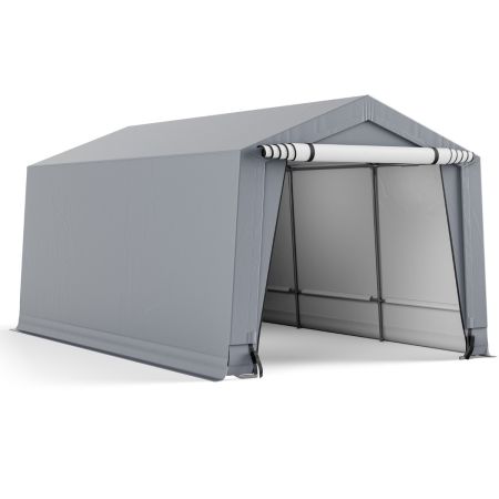 garage portatile con porte