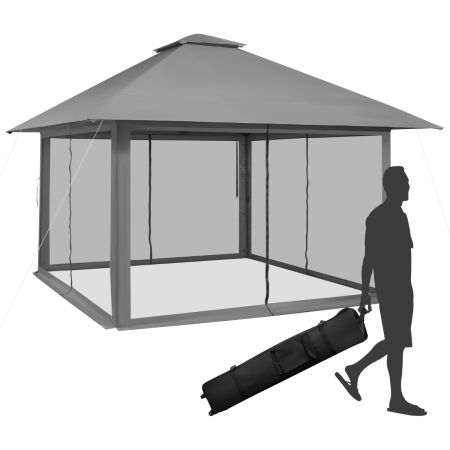 gazebo a baldacchino