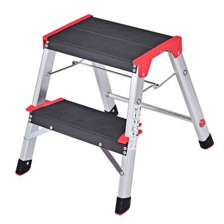sgabello in alluminio portatile per casa e ufficio
