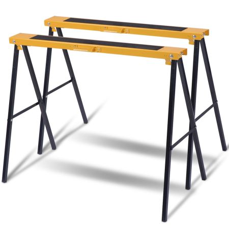 Set di 2 cavalletti pieghevoli