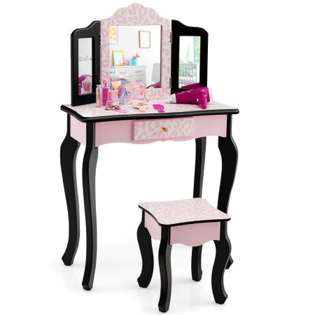 postazione trucco bambina
