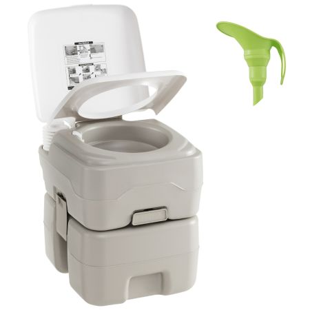 WC Portatile Pieghevole Multifunzione Per Campeggio E Auto – Impermeabile, Antiperdita, Capacità 300kg