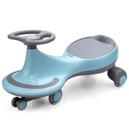macchina ondeggiante per bambini con ruote lampeggianti