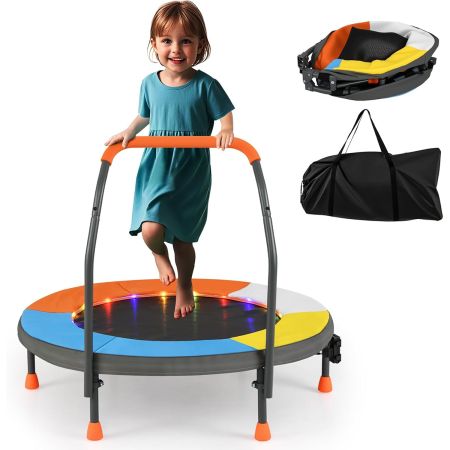 trampolino per bambini con luci