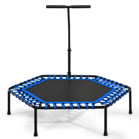 trampolino silenzioso con maniglia regolabile