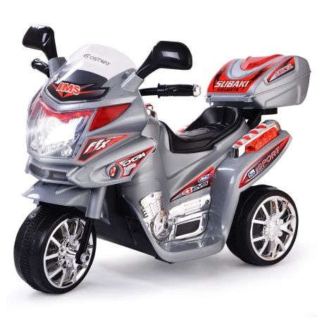 moto elettrica giocattolo a batteria 6 V con fari