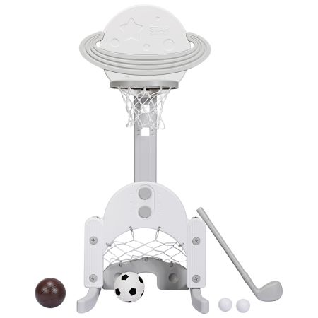 set canestro da basket con altezze regolabili