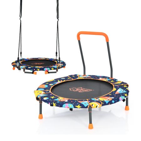 combo trampolino e altalena 2 in 1 per bambini